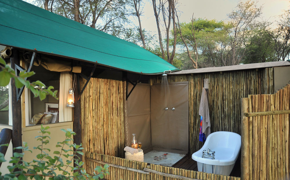 The Hide Safari Camp Hotell Dete Eksteriør bilde