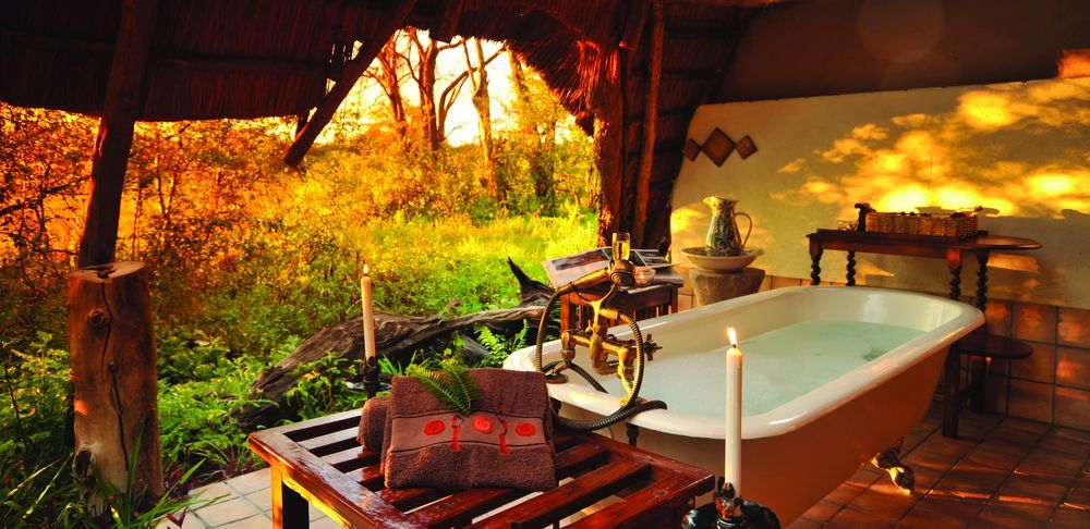 The Hide Safari Camp Hotell Dete Eksteriør bilde