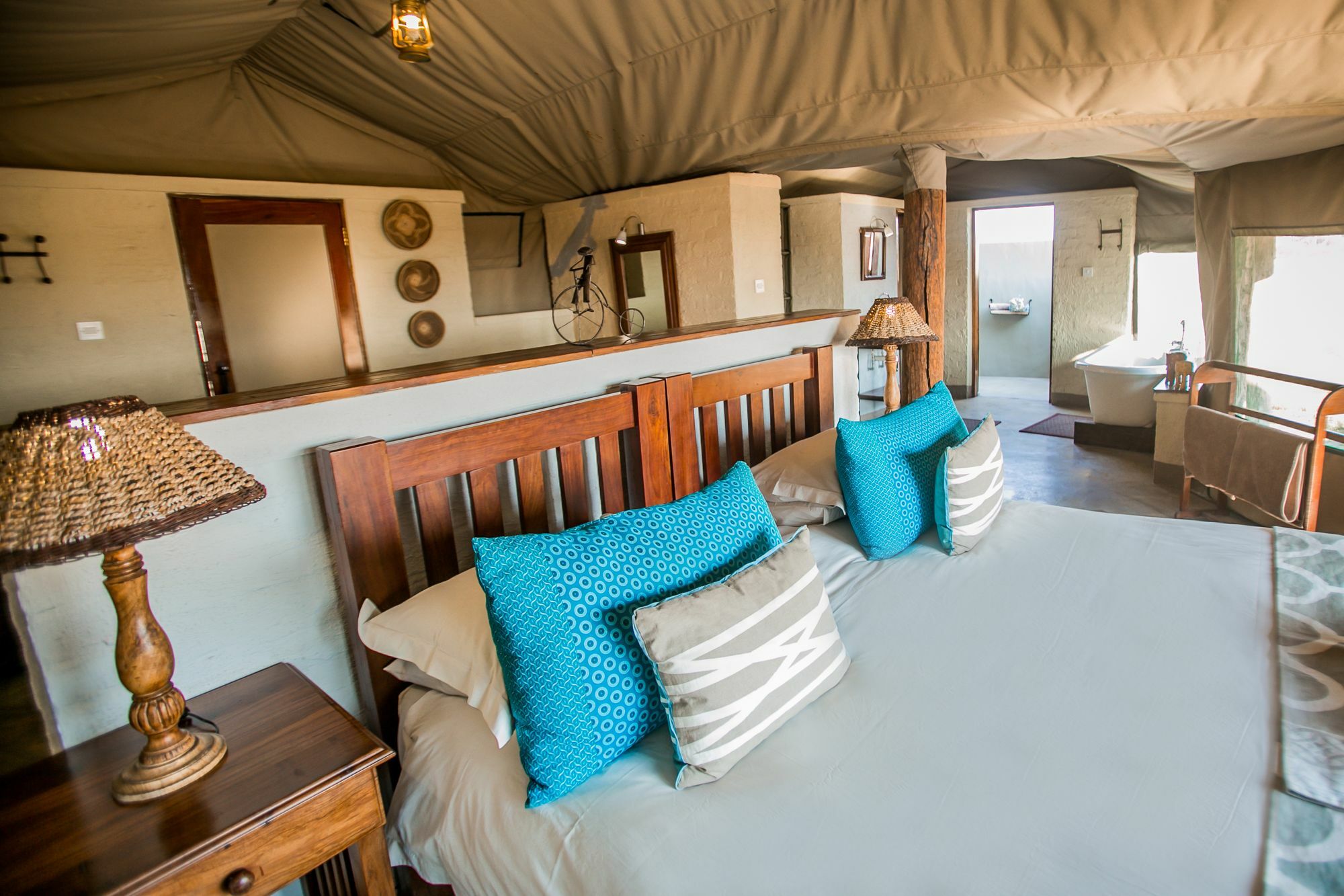 The Hide Safari Camp Hotell Dete Eksteriør bilde