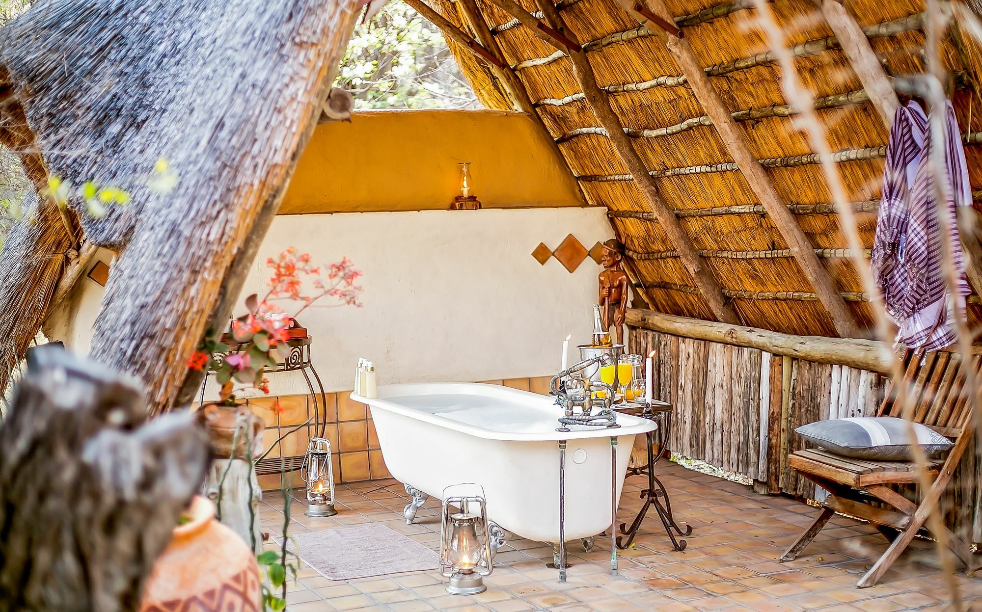The Hide Safari Camp Hotell Dete Eksteriør bilde